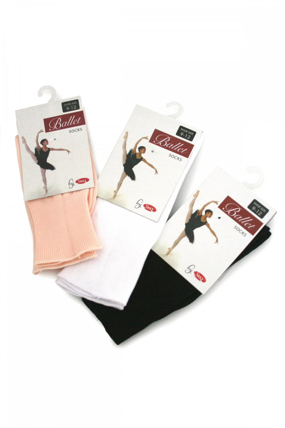 Seidige Ballettsocken